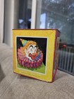 Mattel Vintage 1953 Clown Jack-in-the-box Tin Crank Toy Mpn 507