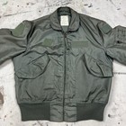 Vintage Military Usaf Cwu-36 p Summer Flyers Bomber Jacket Mens Medium Flight