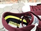 Converse All Star Chuck Taylor Ii Lunarlon Men s Sz 13 Wine White Sneakers Rare