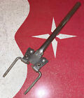 Vintage Ludwig Nickel Script Logo Double Tom Holder Mount - Ringo Rooftop - 60 s