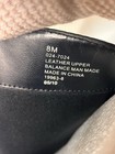 St  John   s Bay Women   s Black Leather Knee High Riding Boots 8m Zip Buckle