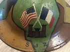 Original Ww1 Camo Engineer Doughboy Helmet