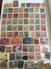 Stamp Collection In Album - Germany Poland China Ceylon Sweden Used