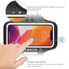 Iphone 16 15 Pro Max   Plus Armband With Earphone Holder  Gym Running Workout   