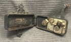 Vtg Universal Dazey Americana Cast Iron Can Opener Wall Mount Antique Wood Handl