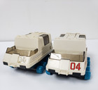 2 Vintage Commander 04 Space Transport Vehicle 1984 Playworld Toys
