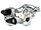 Gorilla King Hood Ornament  chrome  3 Hole Mount 4 3 4  Tall 