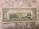 1969  20  Federal Reserve Note W misalignment Error    Serial  E 93998749 A