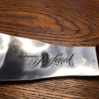 Vtg Schwan s Preferred Stainless Steel Wood Handle Ice Cream Scoop Spade Warco
