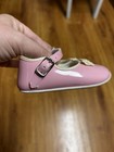 Vintage Baby Girl Pink Shoes  1987  Made Usa Size 2