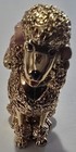 Estee Lauder 1999 Petite Poodle Dazzling Gold Solid Perfume Box