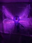 Disney Tinkerbell Light Up Fairy Glow Wings Costume Color Changing Tested