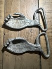 Vintage Victorian Revival Style Hand Shaped Belt Buckles