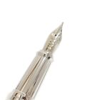 S t dupont 410001l Firehead Guilloche Ocean Blue Fountain Pen  f  New