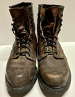 Vintage Red Wing Men   s Boots 953 Brown Leather Usa Supersole Softtoe 9 5 D