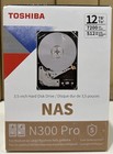Toshiba N300 Pro 12tb Nas Hard Drive Sata 3 6gb s 7200 Rpm 512mb Cache  new 