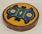 Calco Antique Round Tile With Shield