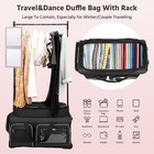 Dance Bag With Garment Rack 28  Black Dance Costumes Rolling Garment Bags