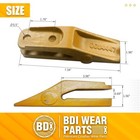 8 - Bobcat Style Skid Steer  Mini Ex Bucket Unitooth Bucket Teeth - 6684447