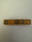 Set Of 5 Vintage Bakelite Poker Dice   Original Leather Case W  Snap