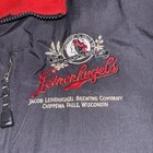 Vintage Leinenkugel s Brewing Company Polar Fleece Full Zip Jacket Size Large