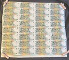 Philippines 1986 5 Pisos 32pcs Uncut Sheet Uncirculated Serial  j 029281