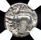 Celtic  Central Gaul  Sequani  1st Century Bc  Quinarius  Boar  Ngc Fine