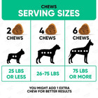 Natural Dog Allergy Chews For Dog Itch  Tasty Allergy Relief Pet Supplement For