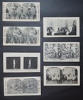 Lot Of 7 Vintage Stereoscopic Cards Stereo Classics Studio Nj