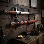 Prince Sword With Sheath  Crusader Knight Templar Short Sword
