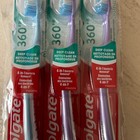 Colgate 360 Deep Clean Soft Toothbrushes - 6 Pack - Compact Head - New   Sealed