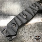 9 5  Tactical Fixed Blade Full Tang Cleaver Hunting Survival Knife W  Sheath New
