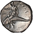 Calabria  Taras Ar Didrachm - Boy On A Dolphin - Ngc Au Stunning Luster  90