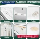 White Touch Up Paint Pen - Multi Surface White Paint For Cabinets  Furniture  Wa