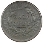1809 Classic Head Half Cent Vf Very Fine Details Corrosion A2961