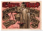 1921 Germany Tonndorf-lohe Notgeld 1 Mark Note  4126 