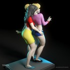 1 24 Scale 75mm Betty Veronica Nsfw Resin Figure Unpainted Model Kit Toys