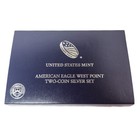 2013 United States Mint American Eagle West Point Two-coin Silver Set  W  Coa   