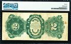 1891  2 Silver Certificate William Windom Note Fr 246 Pmg 12 Fine