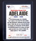 Ayrton Senna   Michael Schumacher 1995 Futera Formula One F1 Card 430 3000 Psa