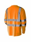 Hi Vis T Shirt Ansi Class 3 Reflective Safety Lime Orange Short Long Sleeve H   