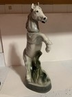 1962 Jim Beam Decanter White  Stallion Horse  Figurine  Empty