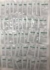Biofreeze Professional Gel Pain Relieving Gel 3ml On-the-go Travel Pack Lot X 50