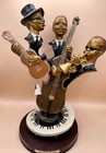 New Orleans Jazz Statue Figurine  3 Head Jazz Players