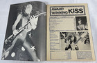 Kiss Award Winning Exclusive Magazine 1978 Vintage Pin Ups Aucoin Ace Incomplete
