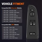 Power Window Switch Front Driver Side For Gmc Sierra Chevy Silverado 15883318