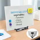Magnetic Glass Whiteboard Desktop  16x12  Tabletop Glass Dry Erase Board With   