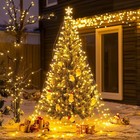  Waterproof Solar Fairy Lights Outdoor Solar String Lights Twinkle Copper Wire 