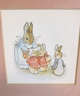 Peter Rabbit By Beatrix Potter Framed Pictures The Green Tiger Press 6x7in