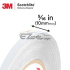 3m White Reflective Tape Safety Self Adhesive Striping Sticker 150ft Roll 1cm